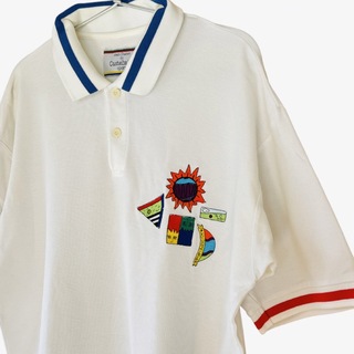カステルバジャック(CASTELBAJAC)のカステルバジャック スポーツ ポロシャツ ラ　サイズ3  ホワイト(ポロシャツ)