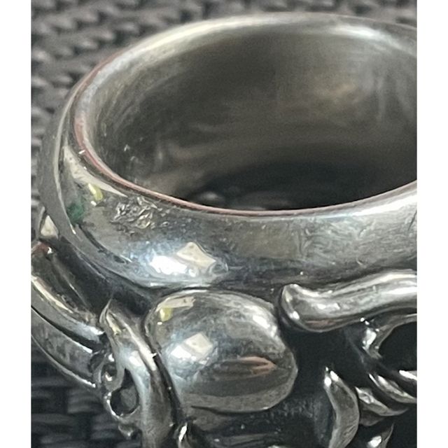 Chrome Hearts(クロムハーツ)のクロムハーツ　ダガーハートリング メンズのアクセサリー(リング(指輪))の商品写真