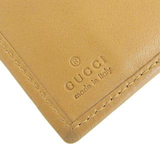 Gucci - 【本物保証】 超美品 グッチ GUCCI 二つ折り 財布 G ロゴ