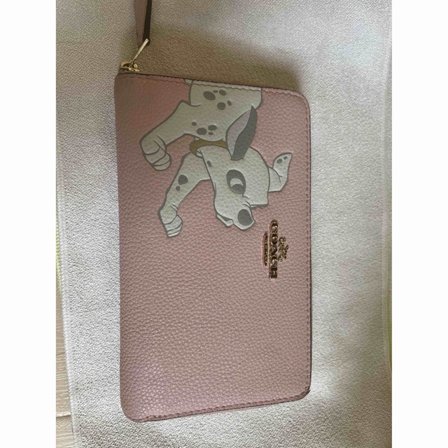 coach 101匹わんちゃん　長財布　ピンク レディースのファッション小物(財布)の商品写真