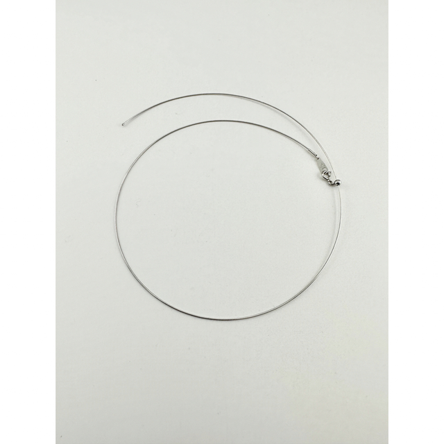 ❗️新品✨K18WGオメガネックレス 幅約0.5mm | www.mcmchedu.com