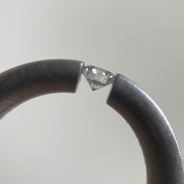 ニーシング NIESSING ダイヤモンド リング pt950 0.209ct - リング(指輪)