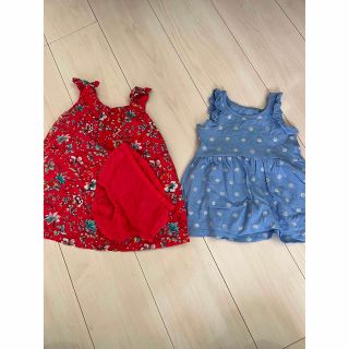 ベビーギャップ(babyGAP)のベビーギャップ　夏物セット　80(Ｔシャツ)