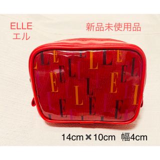 エル(ELLE)の新品未使用品　ELLE エル　ポーチ　小物入れ　内ポケット有り　化粧ポーチ(ポーチ)