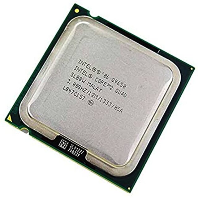 【中古】Intel Boxed Core 2 Quad Q9650 3.00GHz 12MB 45nm 95W BX80569Q9650  6g7v4d0 | フリマアプリ ラクマ