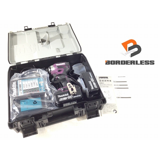 ☆未使用 最新型限定色☆makita マキタ 18V 充電式インパクトドライバ