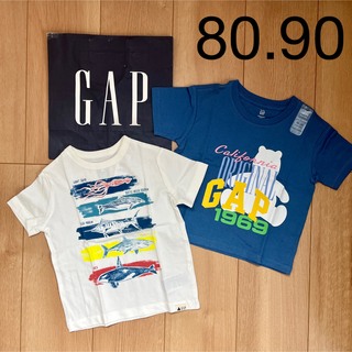 ベビーギャップ(babyGAP)の新品　baby gap 半袖　Tシャツ　80 90 夏　男の子　夏　保育園(Tシャツ/カットソー)