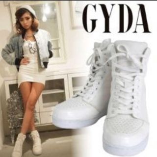 ジェイダ(GYDA)のGYDA ジェイダ インソールスニーカー ハイカット(スニーカー)