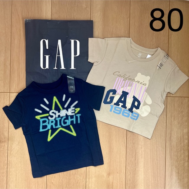 babyGAP - 新品 baby gap 半袖 Tシャツ 80 男の子 夏 保育園