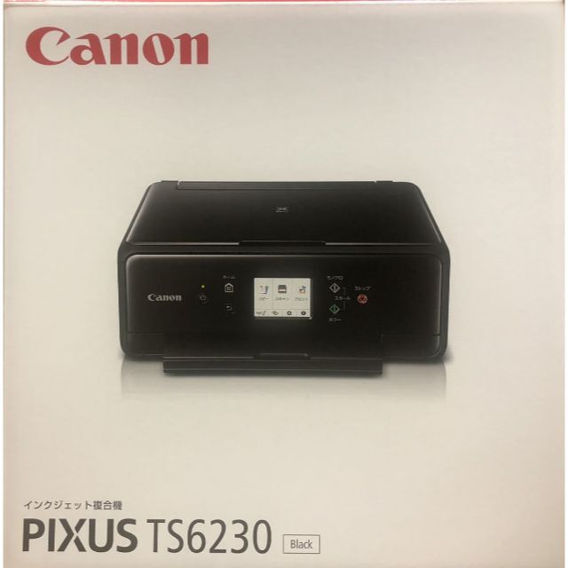 Canon(キヤノン)の☆ジャンク☆ Canon インクジェット複合機 PIXUS TS6230 黒 インテリア/住まい/日用品のオフィス用品(OA機器)の商品写真