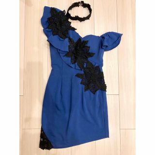 ローブ(ROBE)のrobe de fleurs glossy キャバドレス S(ナイトドレス)