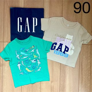 ベビーギャップ(babyGAP)の新品　baby gap 半袖　Tシャツ　90 男の子　夏　コットン　　着替え(Tシャツ/カットソー)