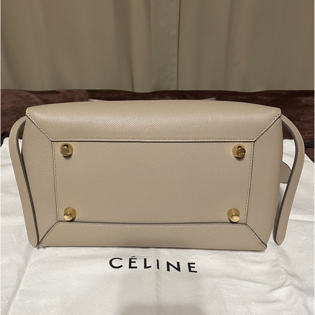 celine(セリーヌ)のセリーヌ CELINE ベルトバッグ ミニ ライトトープ レディースのバッグ(ハンドバッグ)の商品写真