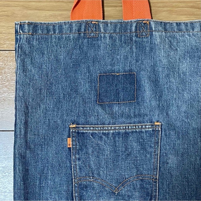 Levi's(リーバイス)の70s Rタブ リーバイス デニム トート バッグ ビンテージ メンズのバッグ(トートバッグ)の商品写真