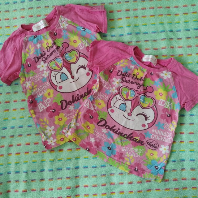 90&100姉妹にも♡ドキンちゃん キッズ/ベビー/マタニティのキッズ服男の子用(90cm~)(Tシャツ/カットソー)の商品写真