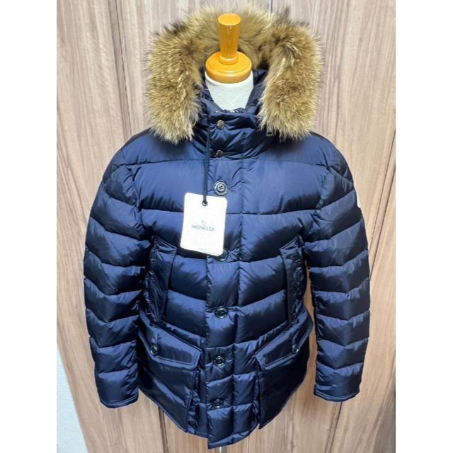 ☆新品・本物保証☆MONCLER CLUNY ダウンジャケット 4 紺色 XL