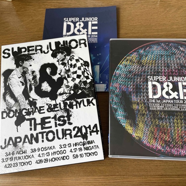 SUPER JUNIOR(スーパージュニア)のSUPER JUNIOR-D&E ライブツアー初回生産限定盤DVD セット エンタメ/ホビーのDVD/ブルーレイ(ミュージック)の商品写真