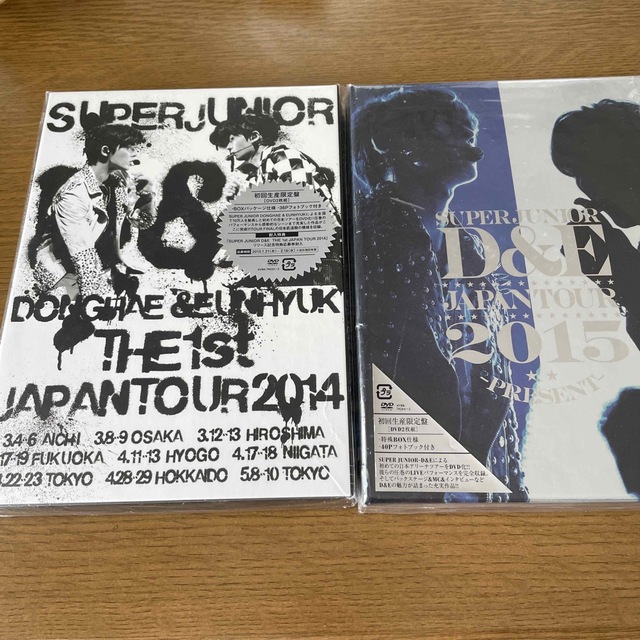 SUPER JUNIOR-D&E ライブツアー初回生産限定盤DVD セット