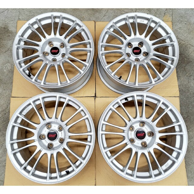 激安先着 GRB ホイール BBS 純正 STI WRX スバル - スバル GV 8.5J