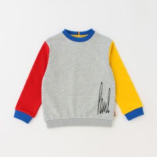 ポールスミス(Paul Smith)のポールスミス新品新作タグ付きキッズ サイドロゴカラーコンビプルオーバー110(Tシャツ/カットソー)