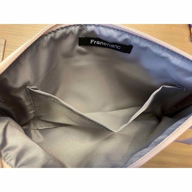 Francfranc(フランフラン)のFrancfranc ビジュー　ポーチ　新品　未使用　ピンク レディースのファッション小物(ポーチ)の商品写真
