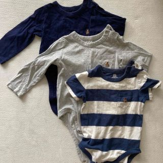 ベビーギャップ(babyGAP)のGap baby ロンパース3枚セット(ロンパース)