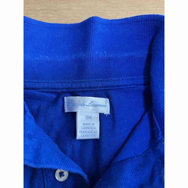 POLO RALPH LAUREN(ポロラルフローレン)のラルフローレン　ポロシャツ　18m ポロベア キッズ/ベビー/マタニティのベビー服(~85cm)(Ｔシャツ)の商品写真