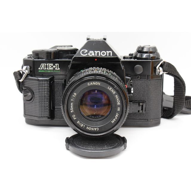 【整備済】Canon AE-1 プログラム + New FD 50mm f1.8