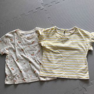 プティマイン(petit main)のTシャツ 2枚セット　90サイズ(Tシャツ/カットソー)