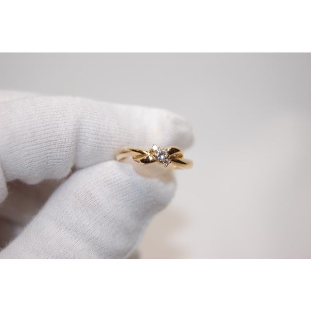 Vendome Aoyama(ヴァンドームアオヤマ)のヴァンドーム青山　ＶＥＮＤＯＭＥ　Ｋ１８　ダイヤモンド　リング　約８号 レディースのアクセサリー(リング(指輪))の商品写真