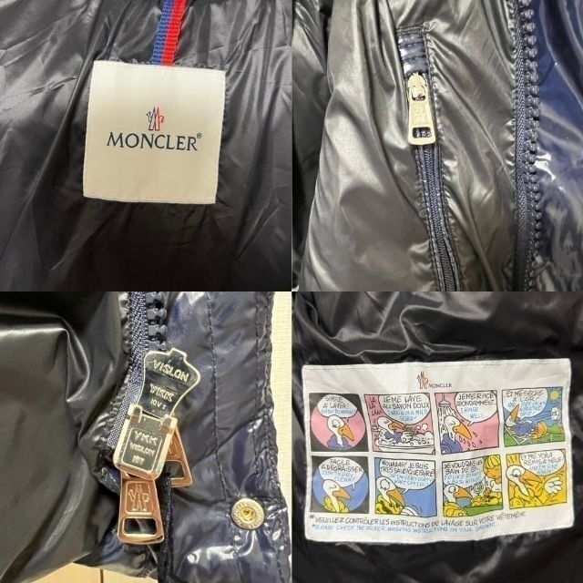 新品・正規品☆MONCLER HANOVERIAN ダウンジャケット　3 紺 L 3