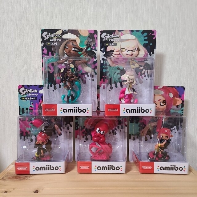 amiibo ヒメ イイダ 未開封