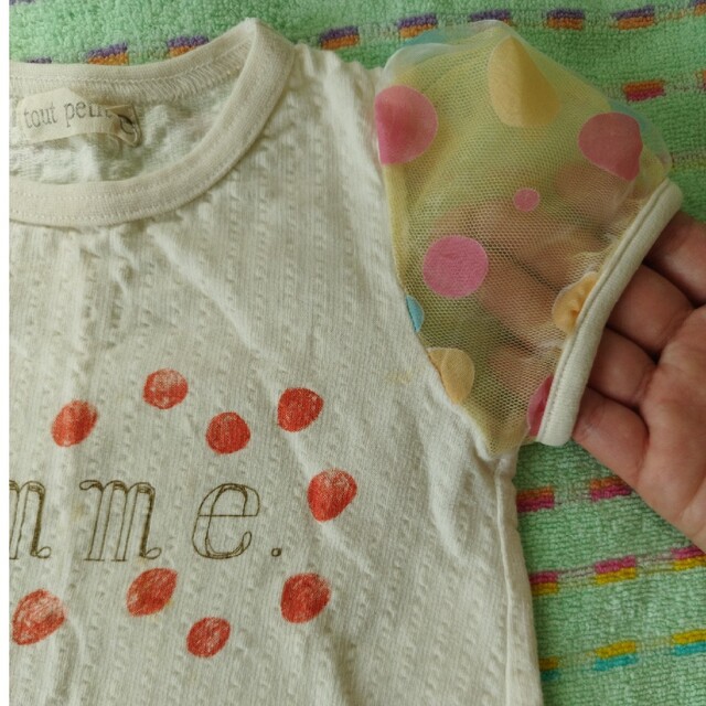 95女の子Ｔシャツ キッズ/ベビー/マタニティのキッズ服男の子用(90cm~)(Tシャツ/カットソー)の商品写真