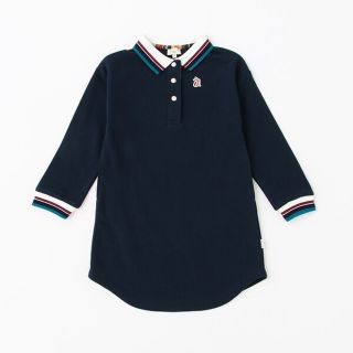 ポールスミス(Paul Smith)のポールスミス新品新作タグ付きキッズ ポロ衿つき長袖ワンピース110(ワンピース)