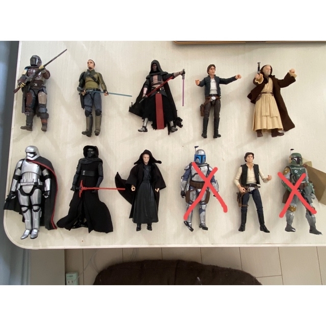 Hasbro Star Wars figures collection