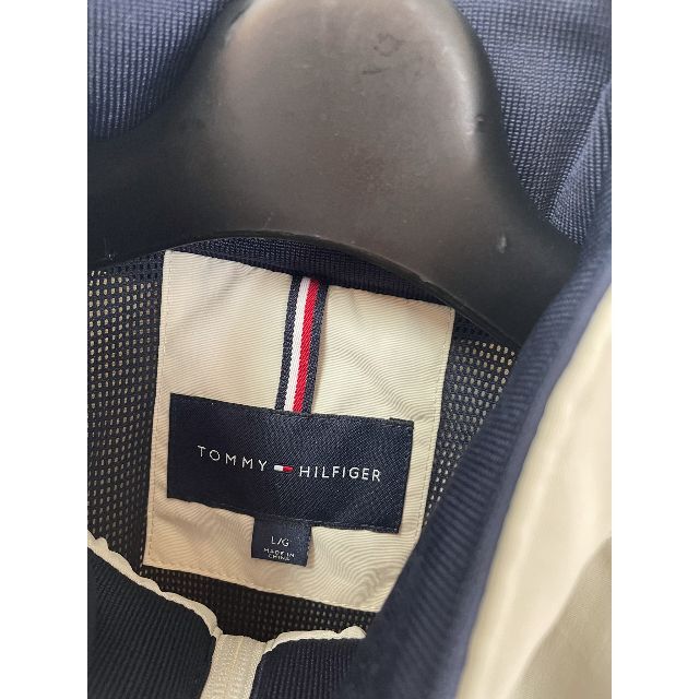 TOMMY HILFIGER(トミーヒルフィガー)のTOMMY  HILFIGER ブルゾン　ナイロンジャケット L 大きいサイズ メンズのジャケット/アウター(ナイロンジャケット)の商品写真