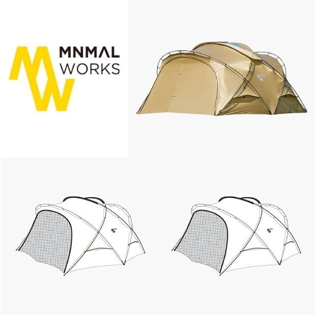 MINIMAL WORKS SHELTER G シェルターG メッシュ ドア