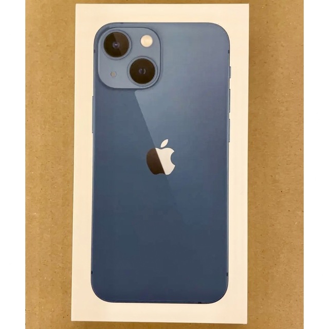 新品未開封★iPhone13mini128GB SIMフリー青ブルー