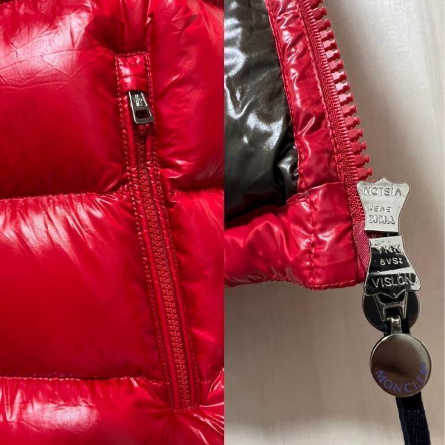 新品未使用・本物保証☆MONCLER BORMES ダウンベスト 5 赤 XXL | gvo