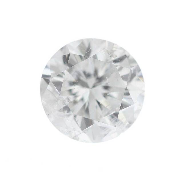 other - 【本物保証】 鑑付 超美品 ルース ダイヤモンド 0.526ct(H-I1 ...