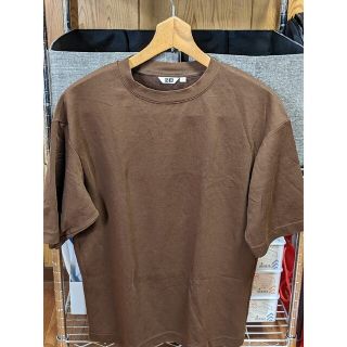 ユニクロ(UNIQLO)のユニクロ　エアリズムコットンオーバーサイズTシャツ　Mサイズ(Tシャツ/カットソー(半袖/袖なし))