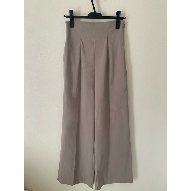 RIM.ARK - 【新品】RIM.ARK High waist wide PT ライトグレー 36の通販