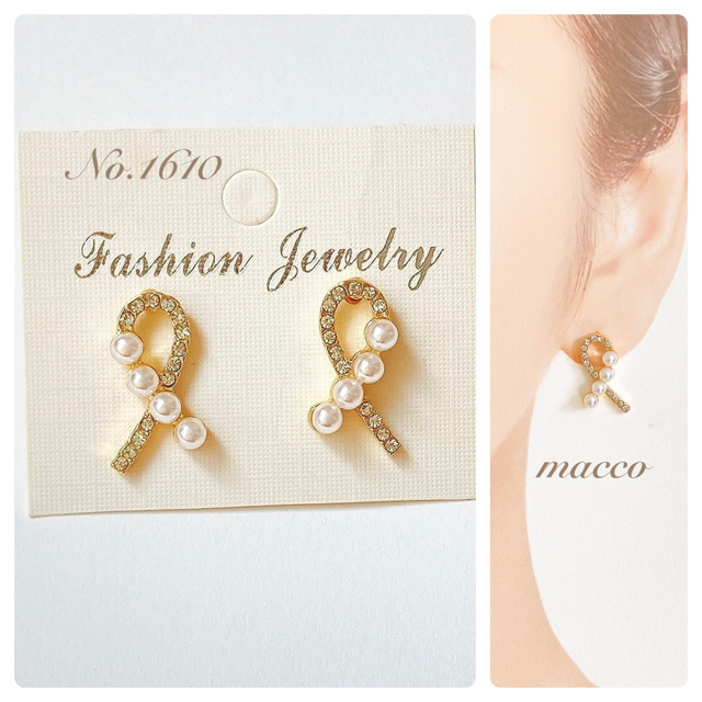 ◆高品質ハンドメイドピアス　No.1610 handmade pierce 