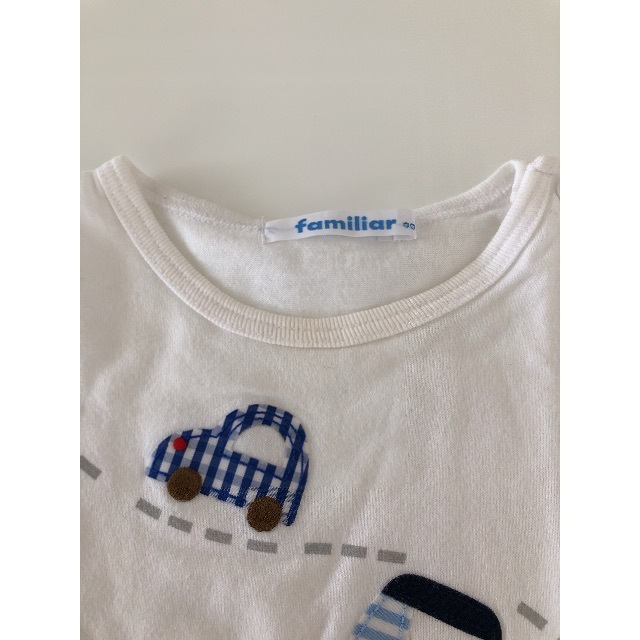 familiar(ファミリア)のfamiliar ファミリア 半袖シャツ90cm キッズ/ベビー/マタニティのキッズ服男の子用(90cm~)(Tシャツ/カットソー)の商品写真