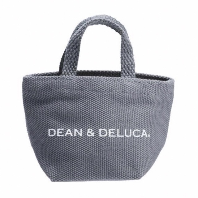 DEAN & DELUCA(ディーンアンドデルーカ)のDEAN & DELUCA トートバッグチャコールグレー ミニ レディースのバッグ(トートバッグ)の商品写真