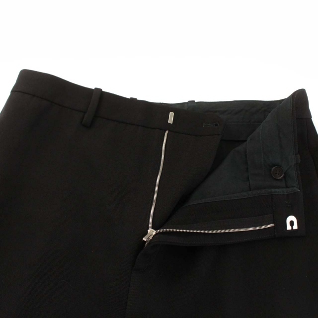 JIL SANDER ウールテーパードスラックス JSMP310401 46 黒 JIL SANDER ウールテーパードスラックス JSMP310401 46 黒