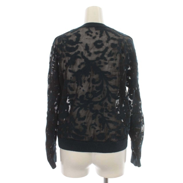 アメリヴィンテージ DEVORER FLOWER SHEER TOP ニット F