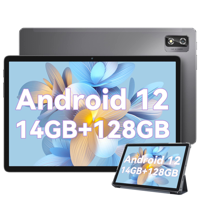 新品未使用！タブレット 10インチ Android 12 顔認証 6580mAh