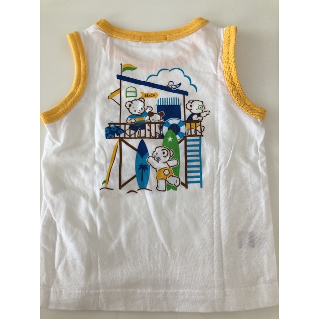 familiar(ファミリア)のfamiliar ファミリア タンクトップ90cm キッズ/ベビー/マタニティのキッズ服男の子用(90cm~)(Tシャツ/カットソー)の商品写真