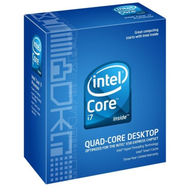 インテル Boxed Intel Core i7-920 2.66GHz 8MB 45nm 130W BX80601920 2mvetro